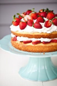 a strawberry sponge 2